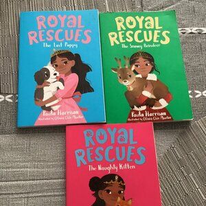 Lot of 3 Royal Rescues Books--New/Like New--Homeschool Reading